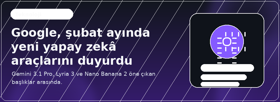 Google, yeni yapay zekâ araçlarını duyurdu